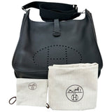エルメス HERMES エブリン3　TGM Y刻 ブラック　シルバー金具 トリヨン ユニセックス
