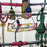 エルメス HERMES カレ90 Pasementerie ピンク シルク100％ レディース スカーフ