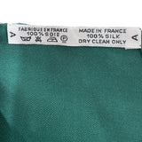 エルメス HERMES カレ90 LES TAMBOURS グリーン シルク100％ レディース スカーフ