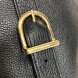 セリーヌ CELINE シスバケットバッグ ブラック ゴールド金具 ドラムドカーフ レディース ショルダーバッグ