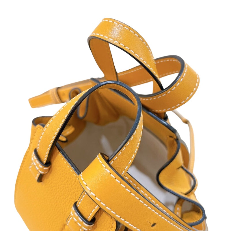 ロエベ LOEWE ハンモックドローストリング　ミニ カーフ レディース ハンドバッグ