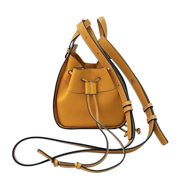 ロエベ LOEWE ハンモックドローストリング　ミニ カーフ レディース ハンドバッグ