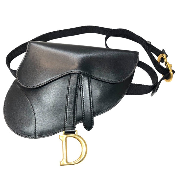 クリスチャン・ディオール Christian Dior サドル ベルトバッグ カーフ ユニセックス ウエストバッグ