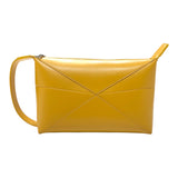 ロエベ LOEWE パズルフォルドウォッシュバッグ C510WBPX01 サンフラワー シャイニーカーフ ユニセックス その他バッグ