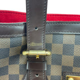 ルイ・ヴィトン LOUIS VUITTON ハムステッドMM N51204 ブラウン ダミエ・エベヌ レディース トートバッグ
