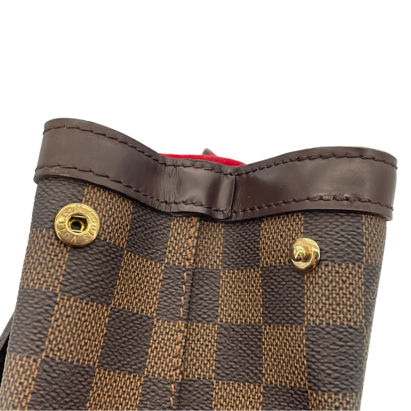 ルイ・ヴィトン LOUIS VUITTON ハムステッドMM N51204 ブラウン ダミエ・エベヌ レディース トートバッグ
