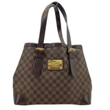 ルイ・ヴィトン LOUIS VUITTON ハムステッドMM N51204 ブラウン ダミエ・エベヌ レディース トートバッグ