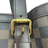 ルイ・ヴィトン LOUIS VUITTON ハムステッドMM N51204 ブラウン ダミエ・エベヌ レディース トートバッグ
