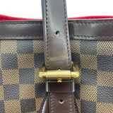 ルイ・ヴィトン LOUIS VUITTON ハムステッドMM N51204 ブラウン ダミエ・エベヌ レディース トートバッグ