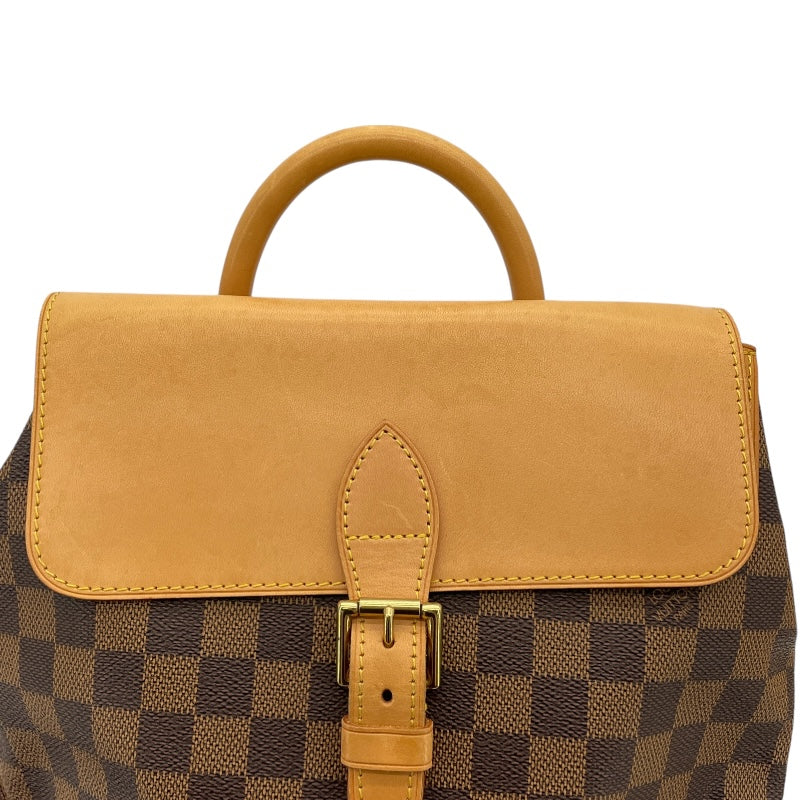 ルイ・ヴィトン LOUIS VUITTON アルルカン バックパック N99038 ブラウン ダミエ・エベヌ レディース リュック・デイパック