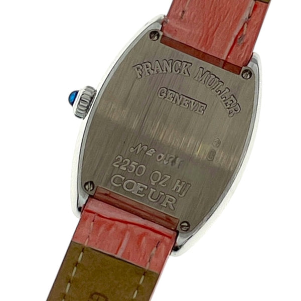 フランク・ミュラー FRANCK MULLER トノウカーベックス クゥー 2250QZHJ K18WG レディース 腕時計