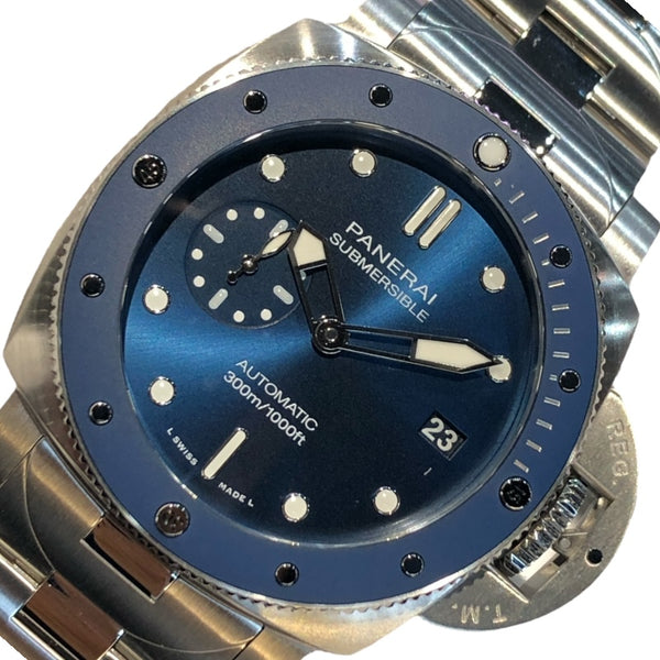 パネライ PANERAI サブマーシブル ブルーノッテ PAM02068 SS メンズ 腕時計