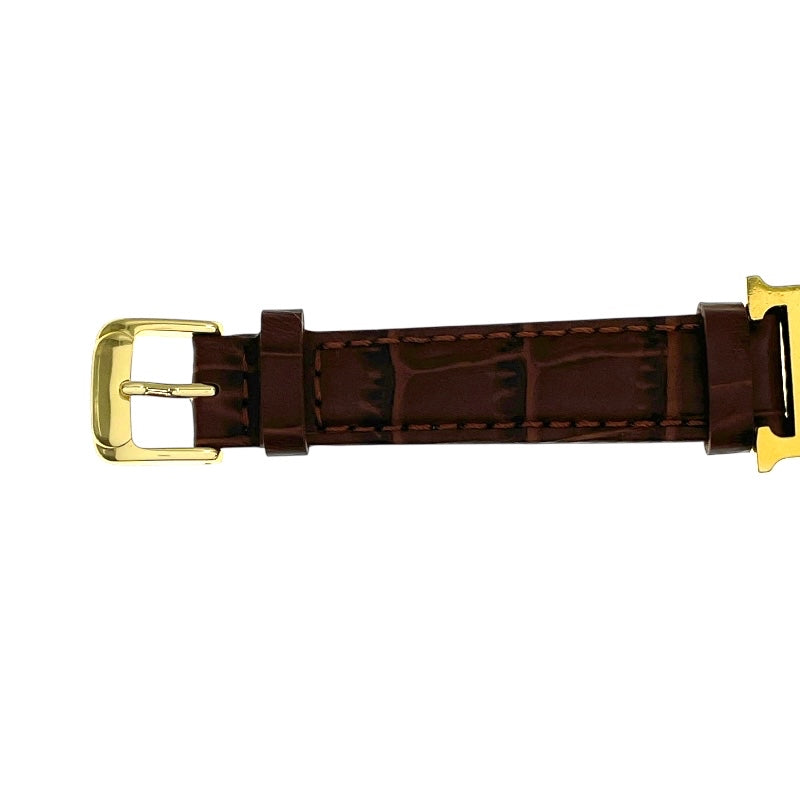 エルメス HERMES Hウォッチ HH1.201 GP/SS レディース 腕時計