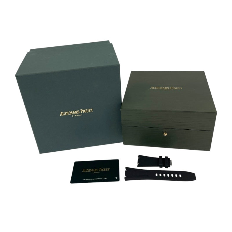 オーデマ・ピゲ AUDEMARS PIGUET ロイヤル オーク オフショア クロノグラフ 26420ST.OO.A828CR.01 ブラウン SS メンズ 腕時計