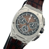 オーデマ・ピゲ AUDEMARS PIGUET ロイヤル オーク オフショア クロノグラフ 26420ST.OO.A828CR.01 ブラウン SS メンズ 腕時計