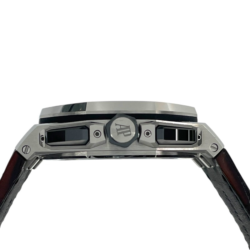 オーデマ・ピゲ AUDEMARS PIGUET ロイヤル オーク オフショア クロノグラフ 26420ST.OO.A828CR.01 ブラウン SS メンズ 腕時計