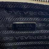 プラダ PRADA トライアングルポーチ 1NE039 アイボリー ナッパレザー レディース クラッチバッグ