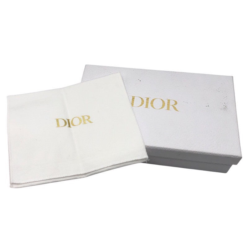 クリスチャン・ディオール Christian Dior サドル　バイフォールド　ウォッレト オブリークジャガード レディース 三つ折り財布