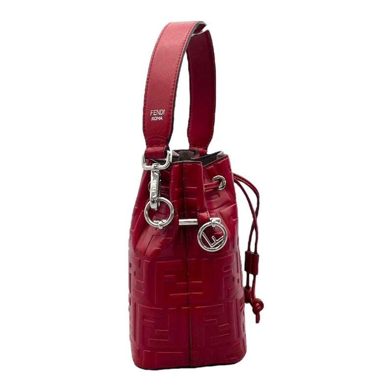 特価商品  フェンディ FENDI エンボス レッド 8BS010 モントレゾールミニ バッグ