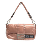 フェンディ FENDI ミニフォンケース バゲット PORTERコラボ 7AS138 ピンク ナイロン レディース ショルダーバッグ