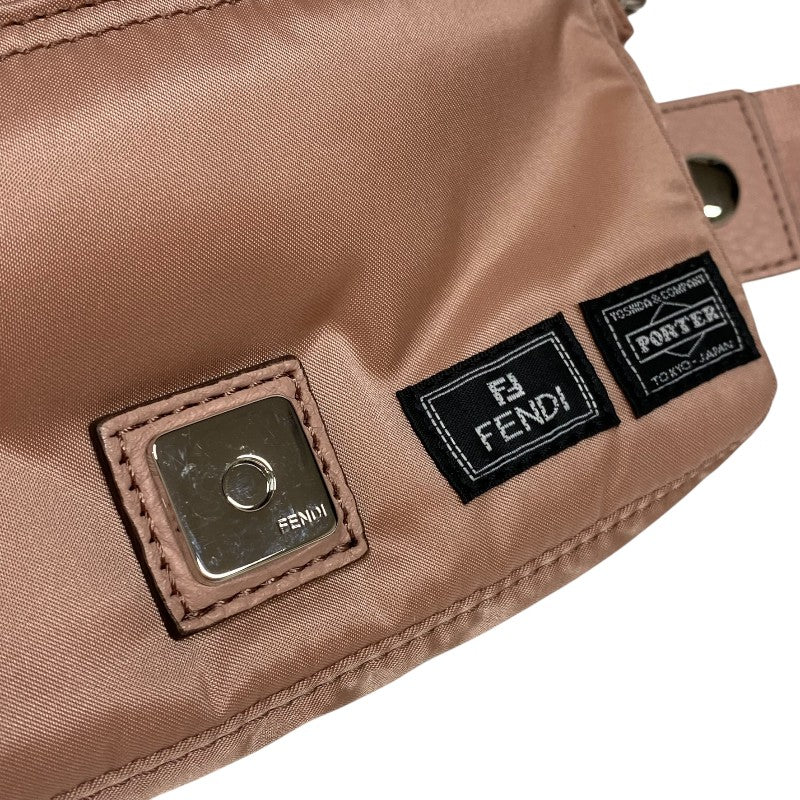 フェンディ FENDI ミニフォンケース バゲット PORTERコラボ