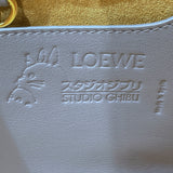 ロエベ LOEWE ハンモックナゲット　ハウルの動く城 A538H13XO7 ブルーベリー カーフ レディース ハンドバッグ