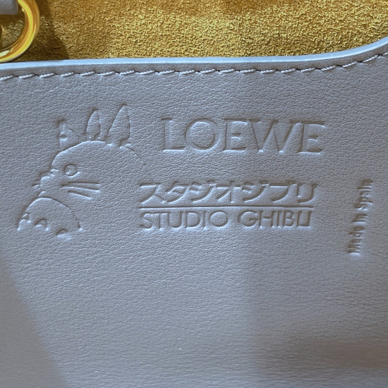 ロエベ LOEWE ハンモックナゲット　ハウルの動く城 A538H13XO7 ブルーベリー カーフ レディース ハンドバッグ