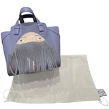 ロエベ LOEWE ハンモックナゲット　ハウルの動く城 A538H13XO7 ブルーベリー カーフ レディース ハンドバッグ