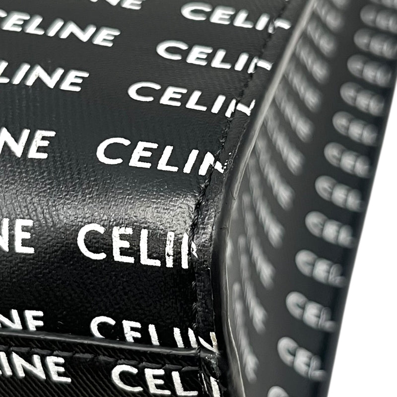 セリーヌ CELINE スモール バーティカルカバ 191542 ブラック エンボスレザー ユニセックス ハンドバッグ