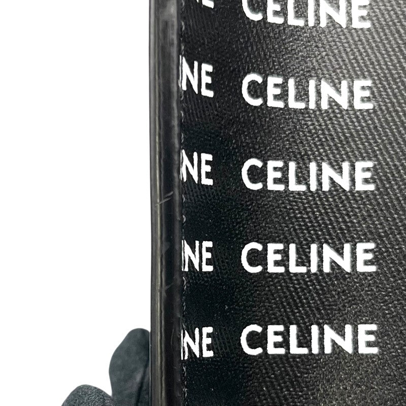セリーヌ CELINE スモール バーティカルカバ 191542 ブラック エンボスレザー ユニセックス ハンドバッグ