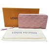 ルイ・ヴィトン LOUIS VUITTON ジッピー・ウォレット M64090 ローズプードル モノグラム・アンプラント レディース 長財布