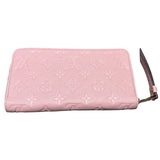 ルイ・ヴィトン LOUIS VUITTON ジッピー・ウォレット M64090 ローズプードル モノグラム・アンプラント レディース 長財布