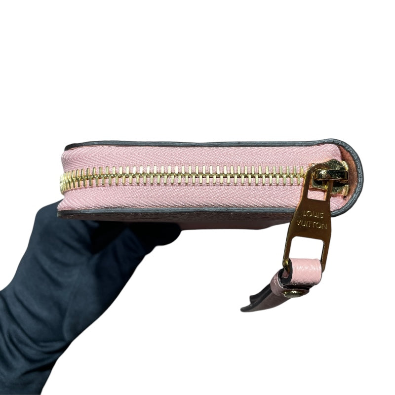 ルイ・ヴィトン LOUIS VUITTON ジッピー・ウォレット M64090 ローズプードル モノグラム・アンプラント レディース 長財布