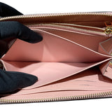 ルイ・ヴィトン LOUIS VUITTON ジッピー・ウォレット M64090 ローズプードル モノグラム・アンプラント レディース 長財布