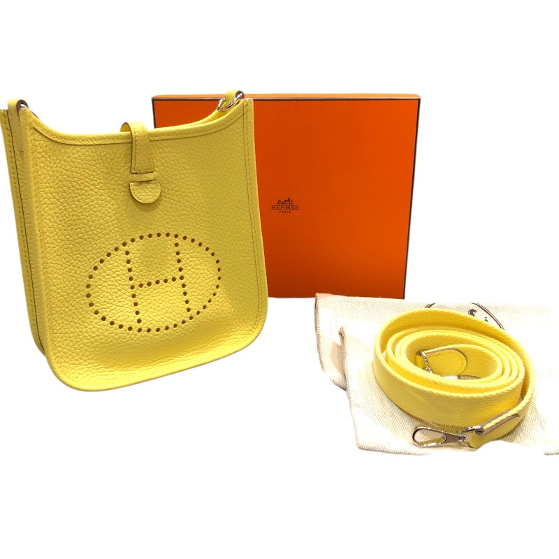 エルメス HERMES エブリンTPM B刻 リモンチェッロ・シルバー金具 トリヨン レディース ショルダーバッグ