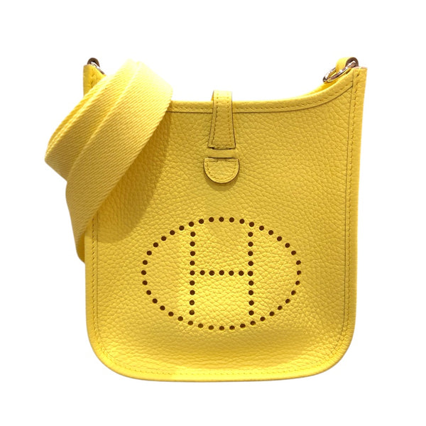 エルメス HERMES エブリンTPM B刻 リモンチェッロ・シルバー金具 トリヨン レディース ショルダーバッグ