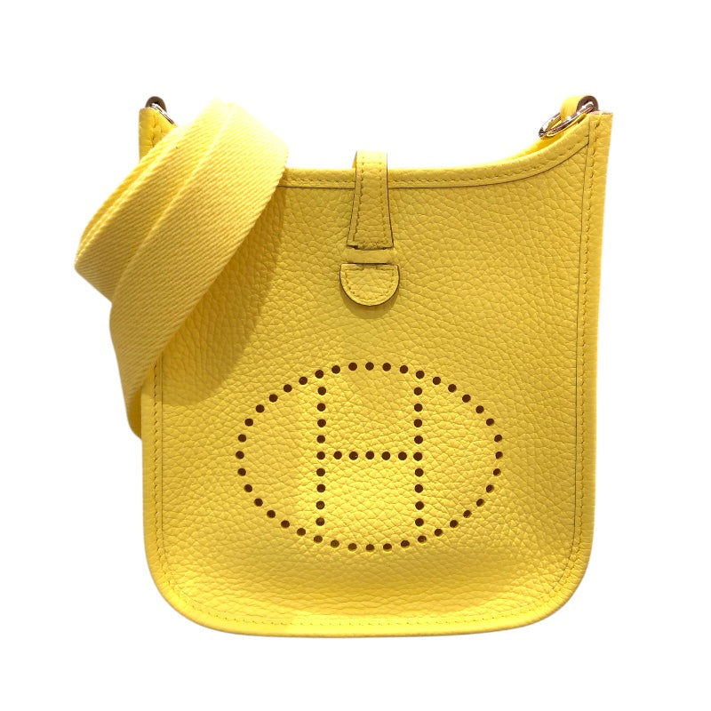 エルメス HERMES エブリンTPM B刻 リモンチェッロ・シルバー金具 トリヨン レディース ショルダーバッグ