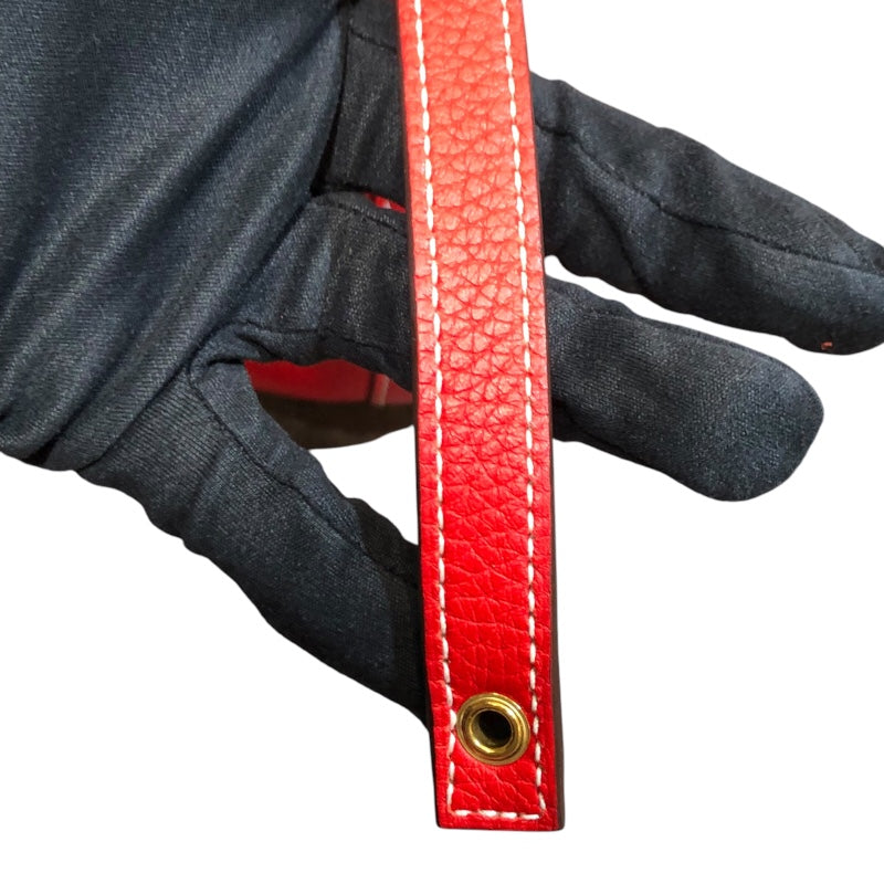 エルメス HERMES ピコタンロックPM　カザック Y刻 ゴールド・ルージュクーゴールド金具 トリヨン レディース ハンドバッグ