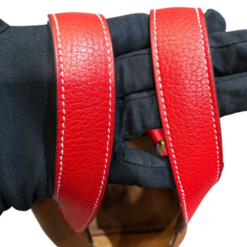 エルメス HERMES ピコタンロックPM　カザック Y刻 ゴールド・ルージュクーゴールド金具 トリヨン レディース ハンドバッグ