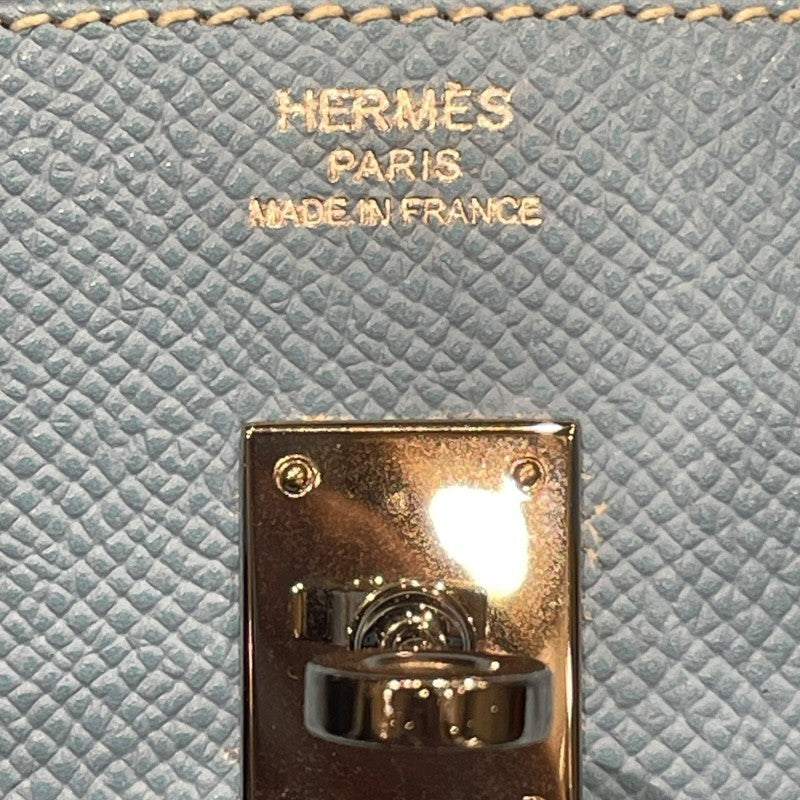 エルメス HERMES バーキン25キャンディ □O刻 セレスト・ミコノス　シルバー金具 ヴォーエプソン レディース ハンドバッグ