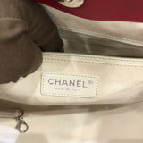 シャネル CHANEL ココマークチェーンショルダー ボルドー　SV金具 パテントレザー レディース トートバッグ