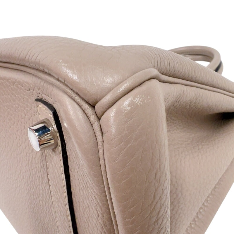 エルメス HERMES バーキン30 □N刻印　(2010年製) トゥルティールグレー　シルバー金具 トリヨンクレマンス レディース ハンドバッグ