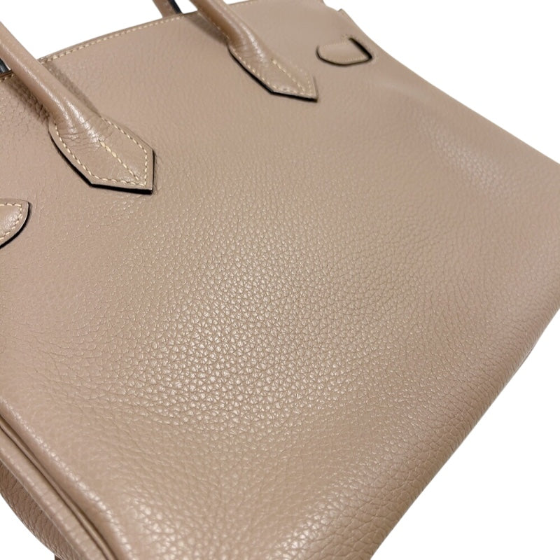 エルメス HERMES バーキン30 □N刻印　(2010年製) トゥルティールグレー　シルバー金具 トリヨンクレマンス レディース ハンドバッグ