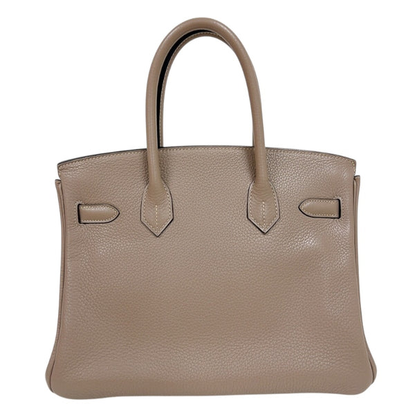 エルメス HERMES バーキン30 □N刻印　(2010年製) トゥルティールグレー　シルバー金具 トリヨンクレマンス レディース ハンドバッグ
