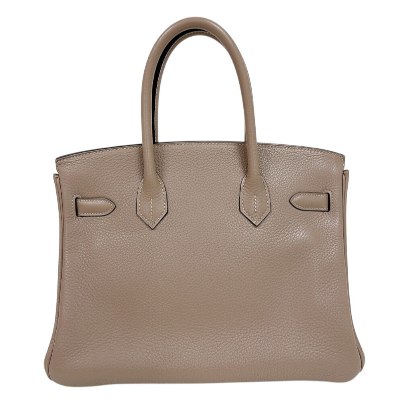 エルメス HERMES バーキン30 □N刻印　(2010年製) トゥルティールグレー　シルバー金具 トリヨンクレマンス レディース ハンドバッグ