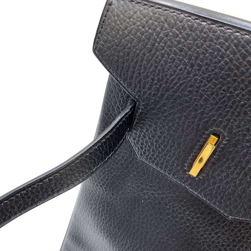 エルメス HERMES バーキン35 □A刻印 ブラック ゴールド金具  アルデンヌ レディース ハンドバッグ