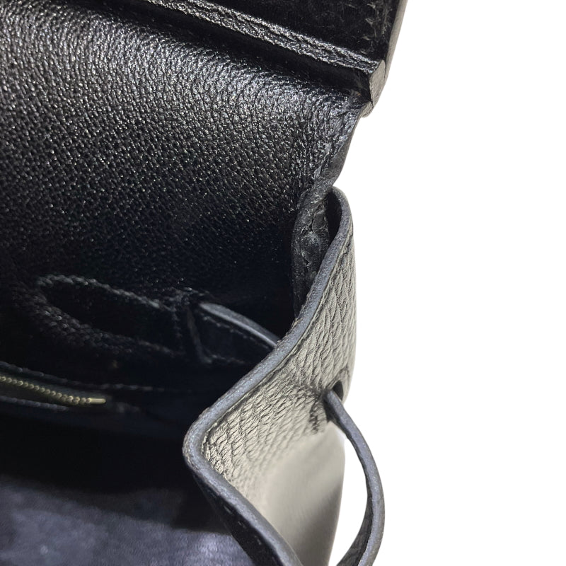 エルメス HERMES バーキン35 □A刻印 ブラック ゴールド金具  アルデンヌ レディース ハンドバッグ