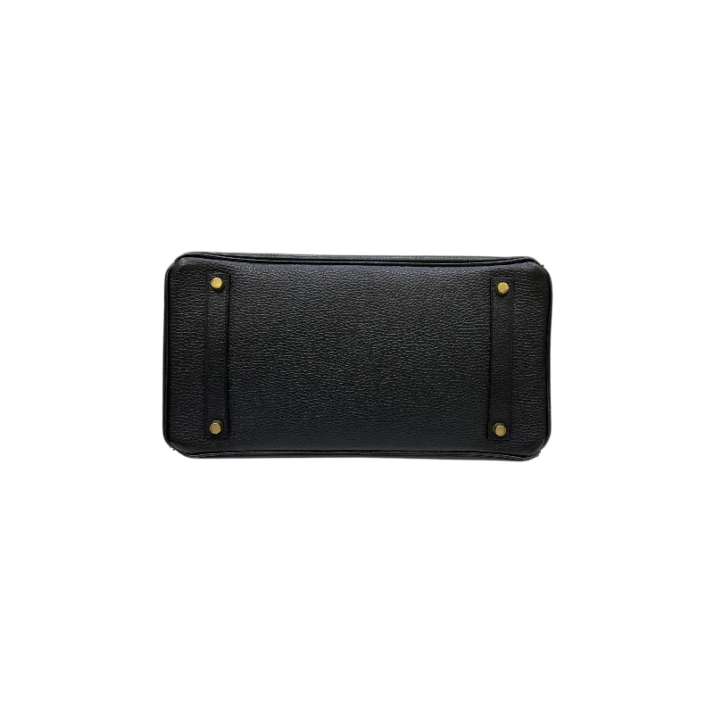 エルメス HERMES バーキン35 □A刻印 ブラック ゴールド金具  アルデンヌ レディース ハンドバッグ