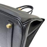 エルメス HERMES バーキン35 □A刻印 ブラック ゴールド金具  アルデンヌ レディース ハンドバッグ