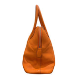 エルメス HERMES ボリード31 □N刻 オレンジ　SV金具 トリヨン レディース ショルダーバッグ